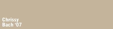 Chrissy Bach '07