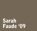 Sarah Faude '09