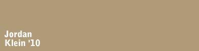 Jordon Klein '10