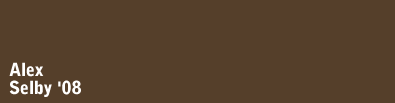 Alex Selby '08